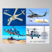 MH-60R SEAHAWK POSTER (Voorkant)