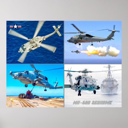 MH-60R SEAHAWK POSTER (Voorkant)