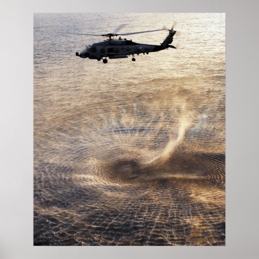 MH-60R Zee Hawk Poster (Voorkant)