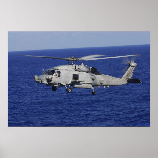 MH-60R Zee Hawk Poster (Voorkant)