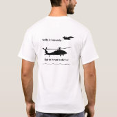 MH-60S Divine Hover T-shirt (Achterkant)