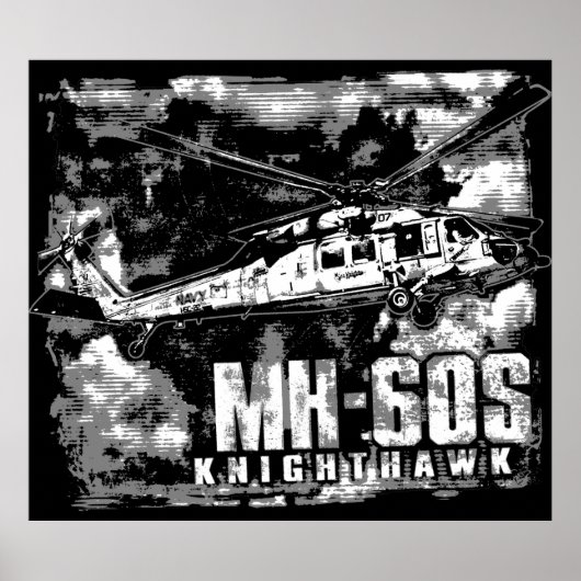 MH-60S Knighthawk Poster (Voorkant)