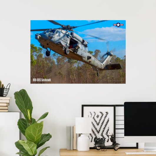 MH-60S SEAHAWK POSTER (Thuiskantoor)