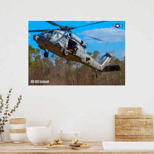 MH-60S SEAHAWK POSTER (Keuken)