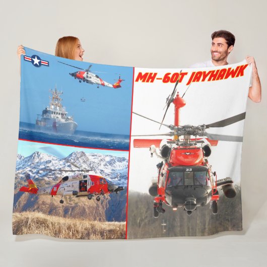 MH-60T JAYHAWK FLEECE DEKEN (In situ)