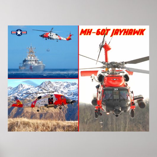 MH-60T JAYHAWK POSTER (Voorkant)