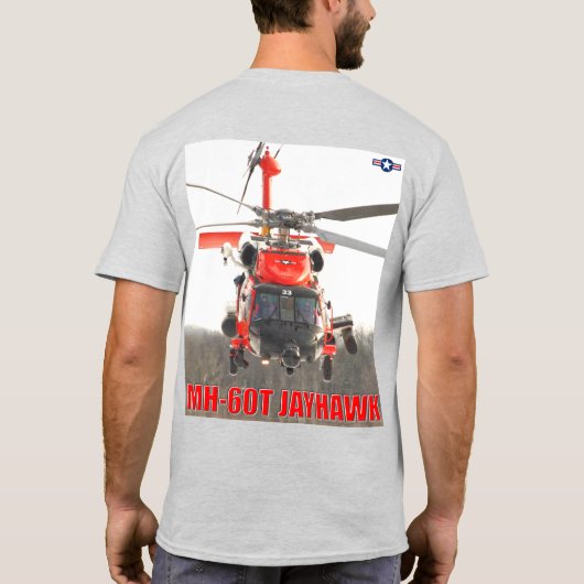 MH-60T JAYHAWK T-SHIRT (Achterkant)