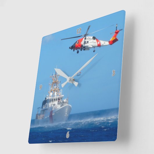 MH-60T JAYHAWK VIERKANTE KLOK (Hoek)