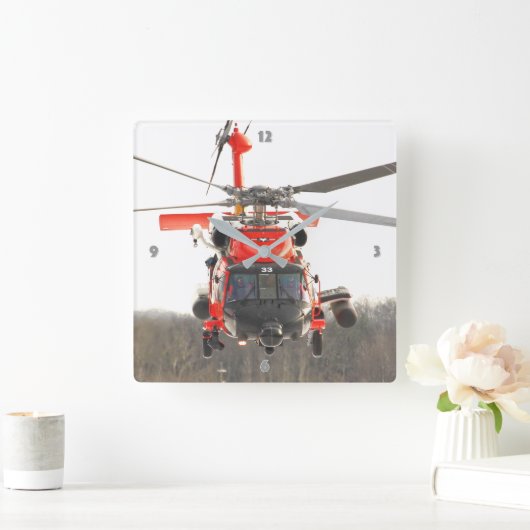 MH-60T JAYHAWK VIERKANTE KLOK (Huis)