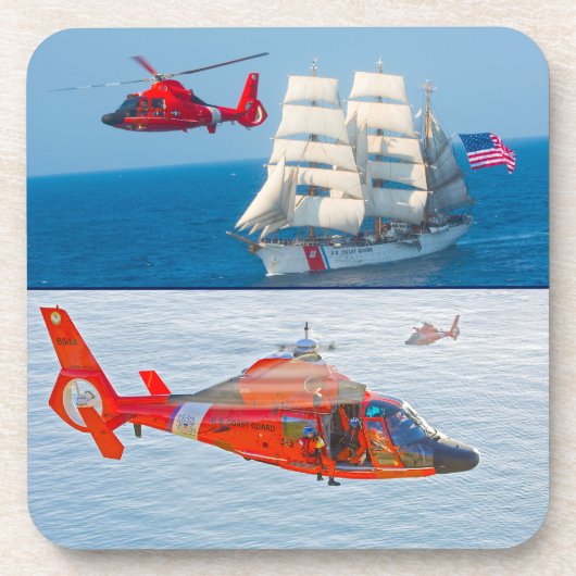 MH-65 DOLFIN BIER ONDERZETTER (Voorkant)