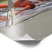 MH-65 Dolphin-helikopter neergestort op Arcata Air Foto Afdruk (Hoek)