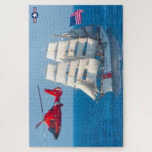 MH-65C DOLPHIN (20x30 INCH) Legpuzzel (Verticaal)