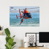 MH-65C DOLPHIN POSTER (Thuiskantoor)