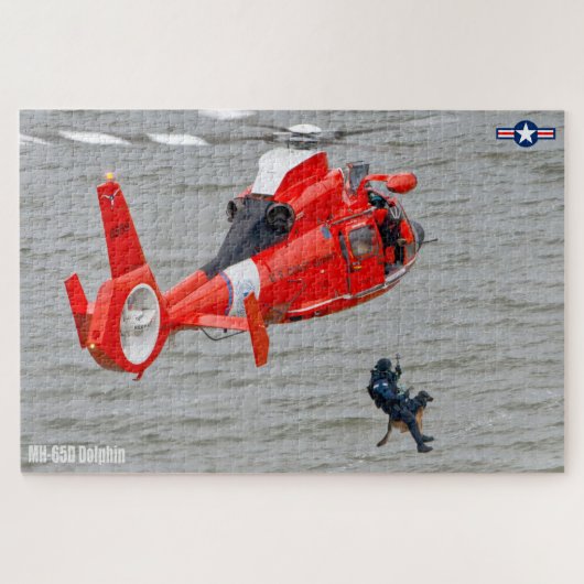 MH-65D DOLPHIN (20x30 INCH) Legpuzzel (Horizontaal)