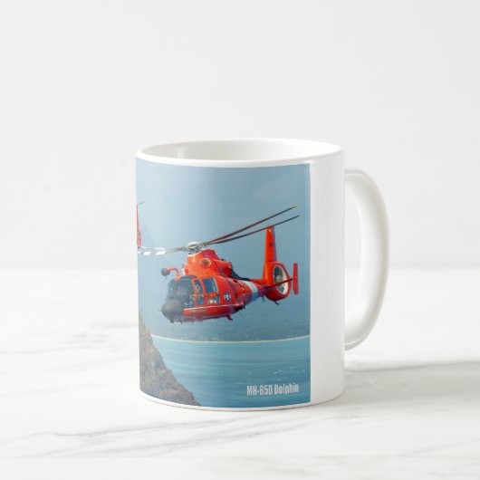 MH-65D DOLPHIN KOFFIEMOK (Voorkant rechts)