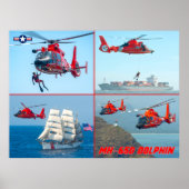 MH-65D DOLPHIN POSTER (Voorkant)