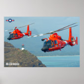 MH-65D DOLPHIN POSTER (Voorkant)