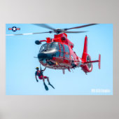 MH-65D DOLPHIN POSTER (Voorkant)