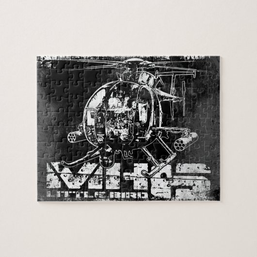 MH-6 Kleine Vogelpuzzel Legpuzzel (Horizontaal)