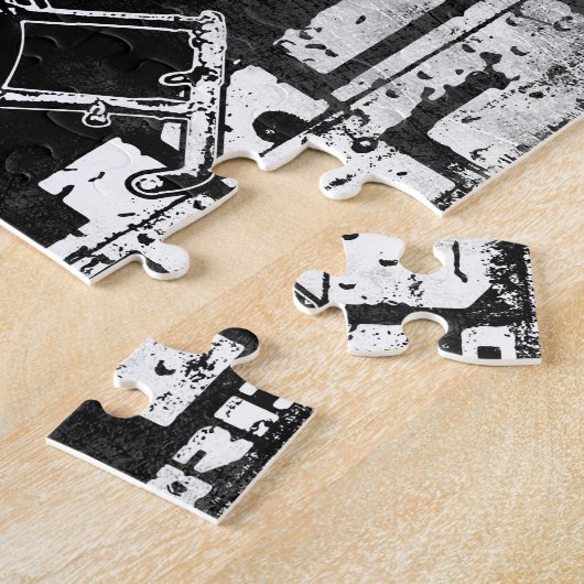 MH-6 Kleine Vogelpuzzel Legpuzzel (Zijkant)