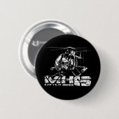 MH-6 Little Bird 2 Inch Round Button (Voorkant /achterkant)