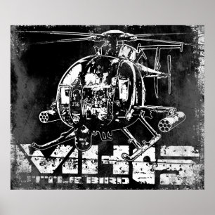 MH-6 Little Bird Poster