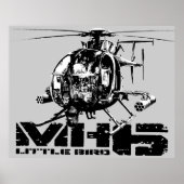 MH-6 Little Bird Poster (Voorkant)