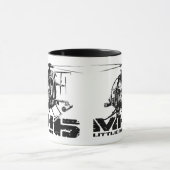 MH-6 Little Bird Ringer Coffee Mok (Midden)