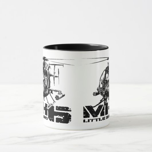 MH-6 Little Bird Ringer Coffee Mok (Midden)