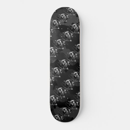 MH-6 Little Bird Schaats Board Deck Skateboard (Voorkant)