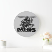 MH-6 Little Bird Wall Clock Grote Klok (Huis)