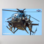 MH-6M LITTLE BIRD POSTER (Voorkant)