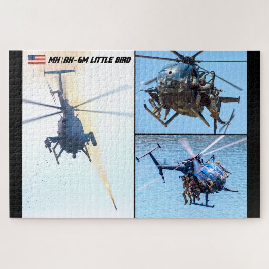 MH/AH-6M KLEINE VOGEL (20x30 INCH) Legpuzzel (Horizontaal)