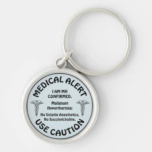 MH-BEVESTIGDE Button Sleutelhanger (Voorkant)