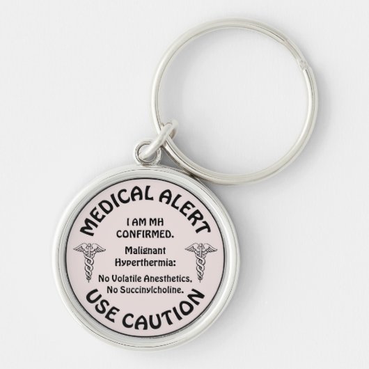 MH-BEVESTIGDE Button Sleutelhanger (Voorkant)