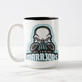 MH Gaming Warriors Mascotte Logo Tweekleurige Mok