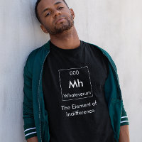 Mh Het element van het Shirt van het Onverschil