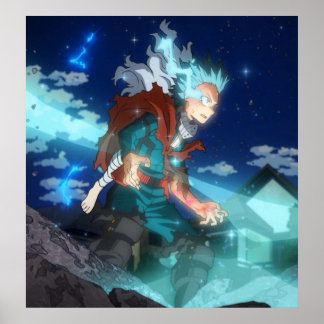 MHA Deku x Eri 100 Poster