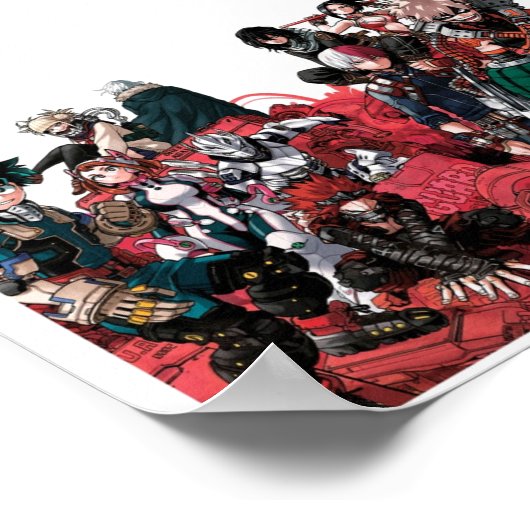 MHA Hoofdstuk 254 Kleurspreiding Poster (Hoek)