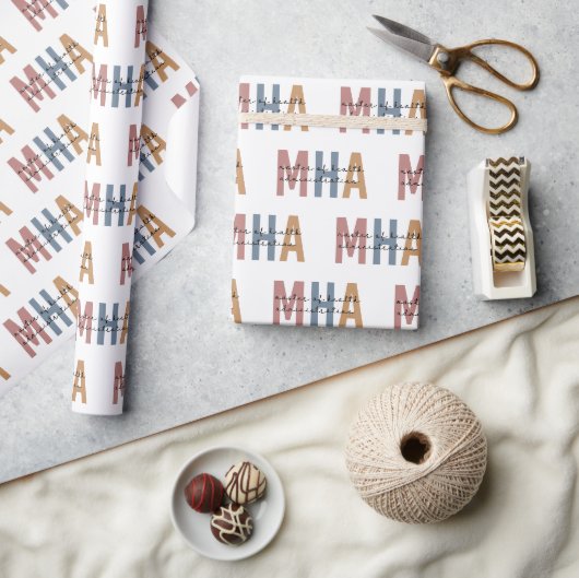 MHA Master of Health Administration Afstuderen Cadeaupapier (Crafts)
