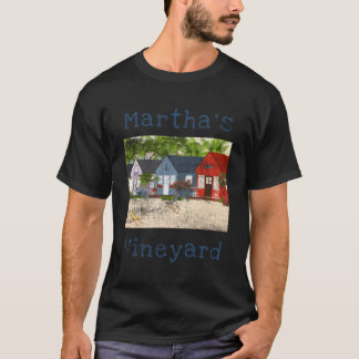 Mhas Vineyard Beach House Vakantie Cape Cod Cottag T-shirt