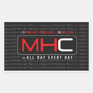 MHC 24-7-365 Stickers