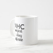 "MHC: Mok van de "Magical Healing Caffeine" (Voorkant links)