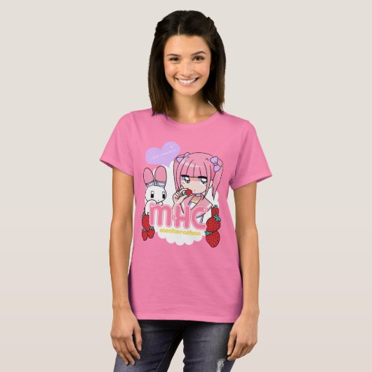 MHC strawberry milk T-shirt (Voorkant volledig)