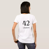 MHE t-shirt: 42 clusters T-shirt (Achterkant volledig)