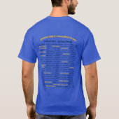 MHIS-klasse van 77-40e T-shirt van het reünie-Man (Achterkant)