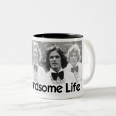 MHL Masthead-Mok met "Sans-a-Drop"-greep Tweekleurige Koffiemok (Voorkant rechts)