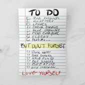 MHM - Zelfliefde Kaart (Binnen)