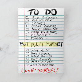 MHM - Zelfliefde Kaart