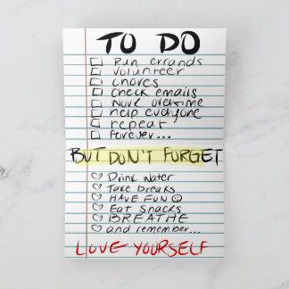 MHM - Zelfliefde Kaart